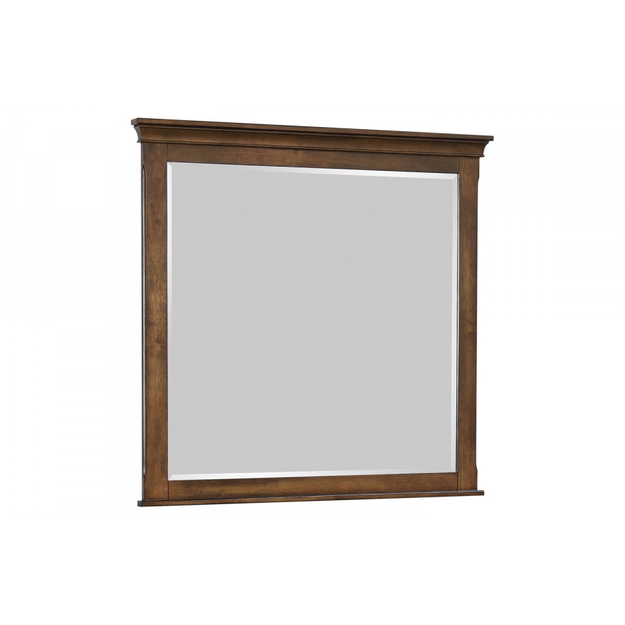 Coaster Franco Rectangular Mirror - Burnished Oak