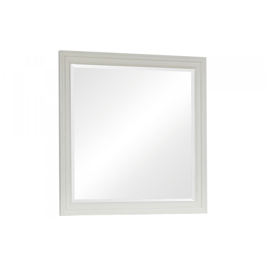 Coaster Sandy Beach Rectangular Mirror - White