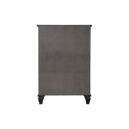 Coaster Sandy Beach 5-Drawer Chest - Black