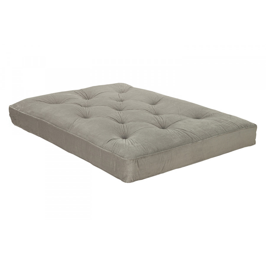 Coaster Button Tufted Luxury Futon Pad - Gray