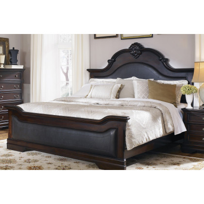 Coaster Cambridge Eastern King Panel Bed - Cappuccino/Brown