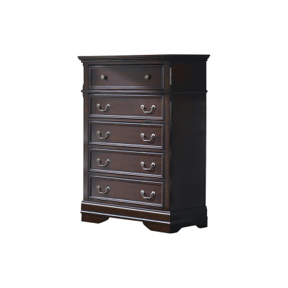 Coaster Cambridge Queen Panel Bed - Cappuccino/Brown