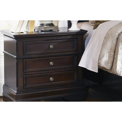 Coaster - Cambridge 3-Drawer Rectangular Nightstand in Cappuccino