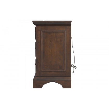 Coaster - Elk Grove 3-Drawer Nightstand in Vintage Bourbon