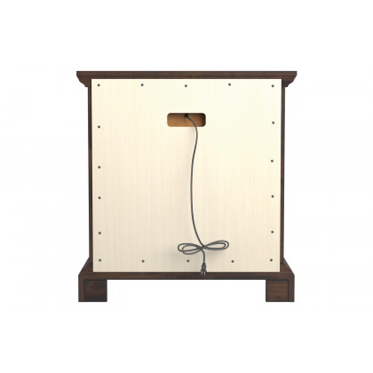 Coaster - Elk Grove 3-Drawer Nightstand in Vintage Bourbon