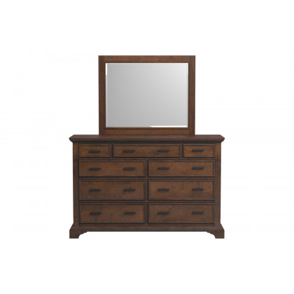 Coaster - Elk Grove 9-Drawer Dresser With Jewelry Tray in Vintage Bourbon
