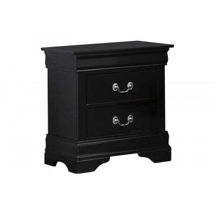 Coaster Santee Louis Philippe Full Sleigh Panel Bed - Black