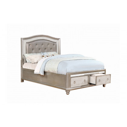 Coaster - Bling Game Upholstered Storage Eastern King Bed