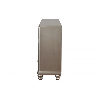 Coaster - Bling Game 7-Drawer Dresser in Metallic Platinum