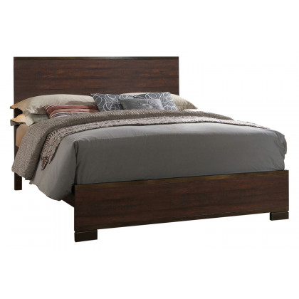 Coaster Edmonton Eastern King Panel Bed - Rustic Tobacco