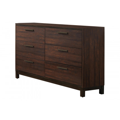Coaster Edmonton Eastern King Panel Bed - Rustic Tobacco