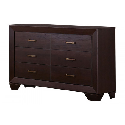 Coaster Kauffman Eastern King Panel Bed - Dark Cocoa