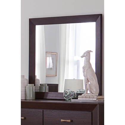 Coaster Kauffman Rectangular Mirror - Dark Cocoa