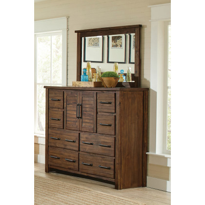 Coaster - Sutter Creek Rectangular Mirror in Vintage Bourbon