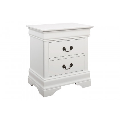 Coaster Louis Philippe Full Sleigh Panel Bed - White