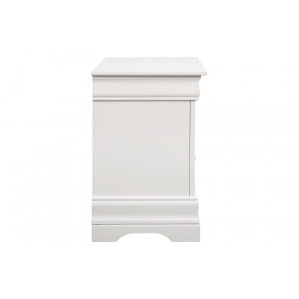 Coaster Louis Philippe 2-Drawer Nightstand - White
