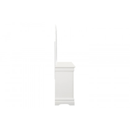Coaster - Louis Philippe Beveled Edge Square Mirror in White