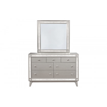 Coaster - Leighton 7-Drawer Dresser in Metallic Mercury