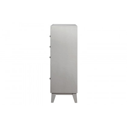 Coaster - Leighton 5-Drawer Chest in Metallic Mercury