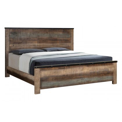 Coaster Sembene Eastern King Panel Bed - Antique Multi-Color