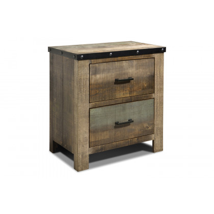 Coaster Sembene Eastern King Panel Bed - Antique Multi-Color