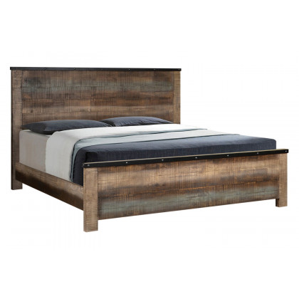 Coaster Sembene Queen Panel Bed - Antique Multi-Color