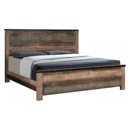 Coaster Sembene Queen Panel Bed - Antique Multi-Color