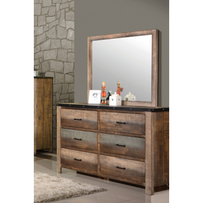 Coaster - Sembene 6-Drawer Dresser in Antique Multi-Color