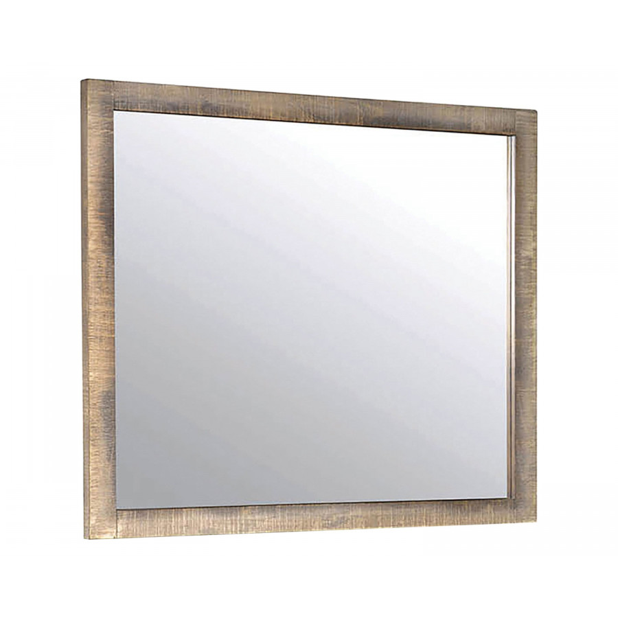 Coaster - Sembene Rectangular Mirror in Antique Multi-Color