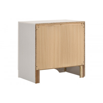 Coaster Miranda 2-Drawer Nightstand Tray - White