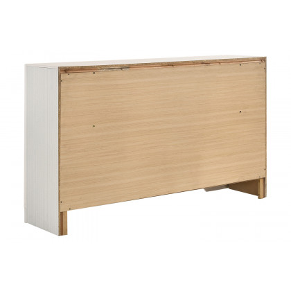 Coaster Miranda 7-Drawer Dresser - White/Rhinestone