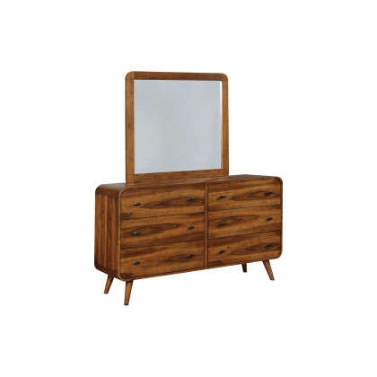 Coaster - Robyn 6-Drawer Dresser in Dark Walnut