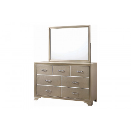 Coaster - Beaumont 7-Drawer Rectangular Dresser in Champagne