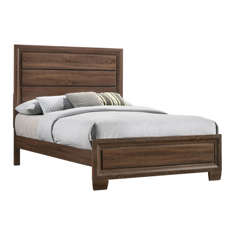 Coaster Brandon Full Panel Bed - Medium Warm Brown