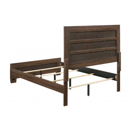 Coaster Brandon Full Panel Bed - Medium Warm Brown