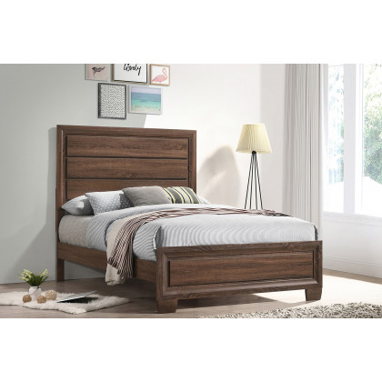 Coaster Brandon Full Panel Bed - Medium Warm Brown