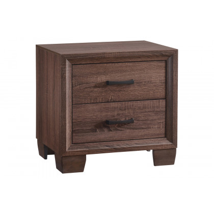 Coaster Brandon Eastern King Panel Bed - Medium Warm Brown