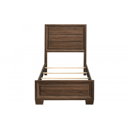Coaster Brandon Twin Panel Bed - Medium Warm Brown