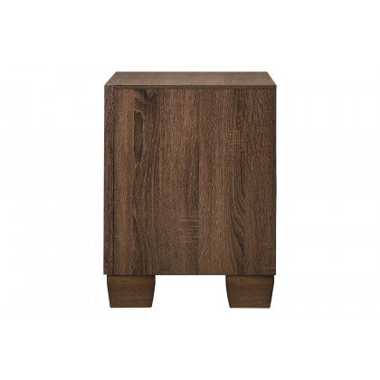 Coaster - Brandon 2-Drawer Nightstand in Medium Warm Brown