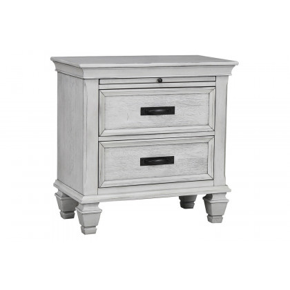 Coaster Franco Queen Panel Bed - Antique White