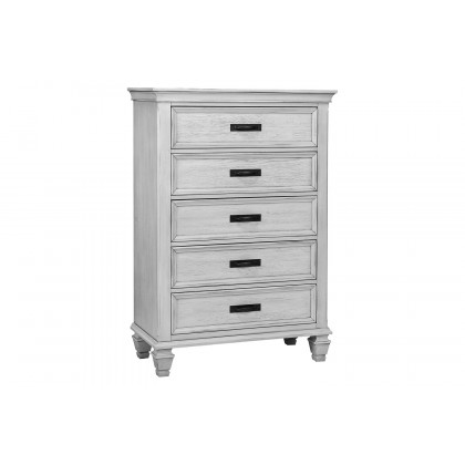 Coaster Franco Queen Panel Bed - Antique White
