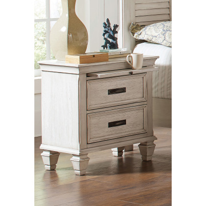 Coaster Franco 2-Drawer Nightstand - Antique White