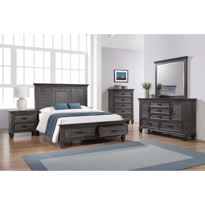 Coaster Franco 5-Drawer Chest - Weathered Sage