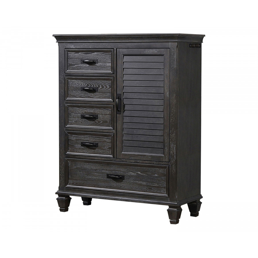 Coaster - Franco 5-Drawer Gentleman'S Chest in Weathered Sage
