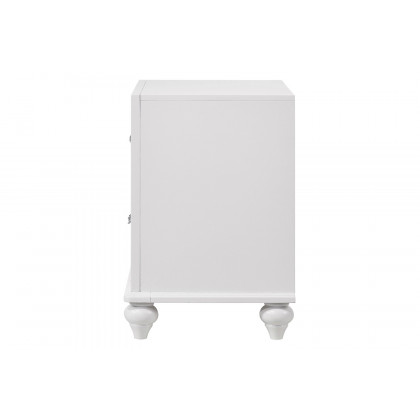 Coaster Barzini 2-Drawer Nightstand - White