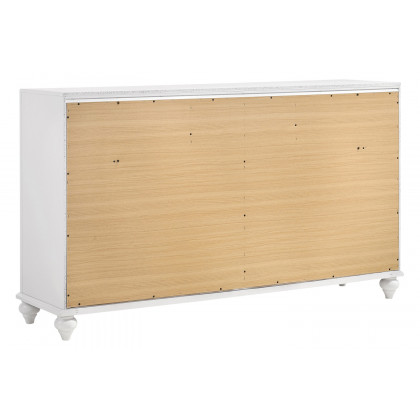 Coaster Barzini 7-Drawer Dresser - White