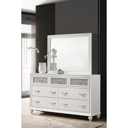 Coaster Barzini 7-Drawer Dresser - White