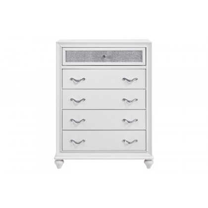 Coaster Barzini 5-Drawer Chest - White