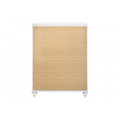 Coaster Barzini 5-Drawer Chest - White