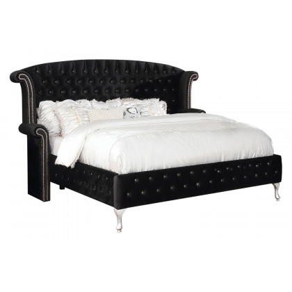 Coaster - Deanna Eastern King Tufted Upholstered Bed